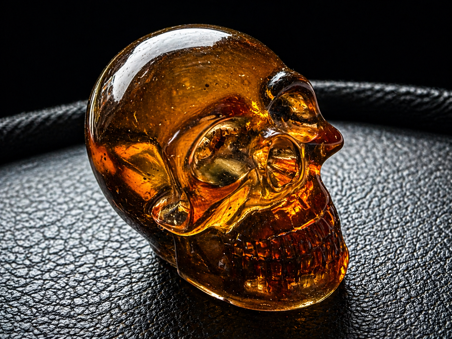 Mini Handmade Epoxy Resin Skull – Unique Gothic Décor