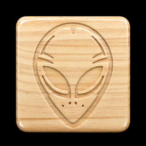 Handmade Engraved Wooden Coasters